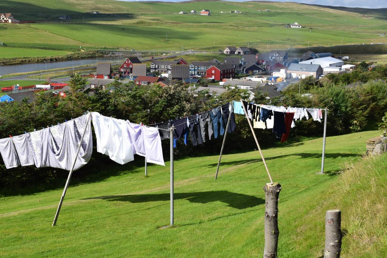Easterhoull Chalets Scalloway Exterior foto